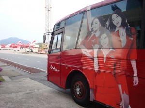 Thai Air Asia - passenger bus